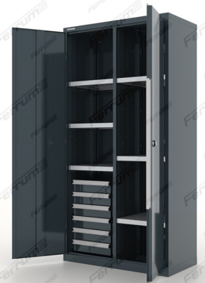 Металлический шкаф Феррум 13.2661-7016/7016 Металлический шкаф Феррум 13.2661-7016/7016