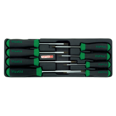 Набор отверток TORX T9-T40 в ложементе 8 пр. TOPTUL  GAAT0813 Набор отверток TORX T9-T40 в ложементе 8 пр. TOPTUL  GAAT0813