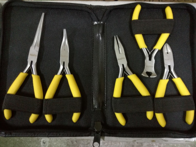 T28740 Набор губцевого инструмента (мини) для электрика, 5 предметов T28740 Набор губцевого инструмента (мини) для электрика, 5 предметов