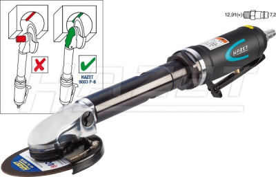 Машинка зачистная Hazet 9033P-8 Машинка зачистная Hazet 9033P-8