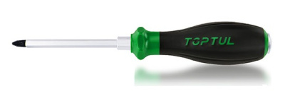 Отвертка ударная крестовая PH3x150 мм серии Pro-Plus TOPTUL Отвертка ударная крестовая PH3x150 мм серии Pro-Plus TOPTUL