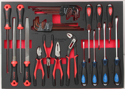 T46012 Набор инструментов (метрический) многофункциональный, 137пр. в мягком ложементе T46012 Набор инструментов (метрический) многофункциональный, 137пр. в мягком ложементе