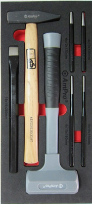 T20682 Набор ударного инструмента, 7пр. в мягком ложементе T20682 Набор ударного инструмента, 7пр. в мягком ложементе