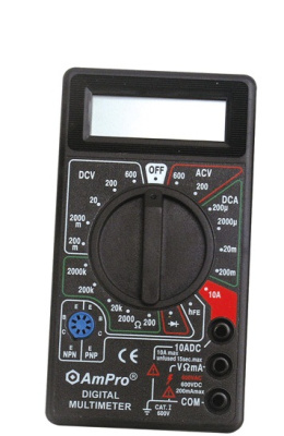 T71131 Мультиметр цифровой БЕЗ ПРОВОДОВ В КОМПЛЕКТЕ!!! входит в состав набора электрика Т45911 T71131 Мультиметр цифровой БЕЗ ПРОВОДОВ В КОМПЛЕКТЕ!!! входит в состав набора электрика Т45911