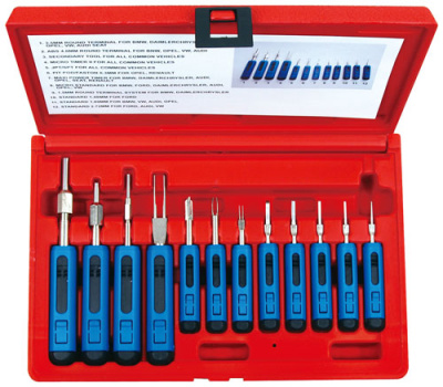 T71069 Универсальный набор для съема контактов 12 предметов T71069 Универсальный набор для съема контактов 12 предметов