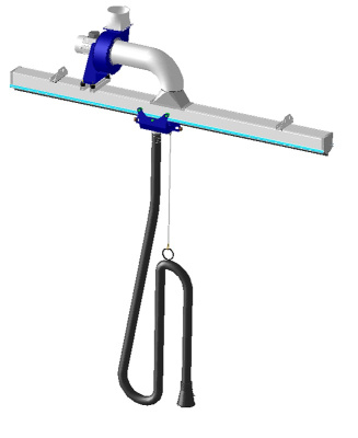 Рельсовая вытяжная система Filcar Ecosys-В-12/1 Рельсовая вытяжная система Filcar Ecosys-В-12/1