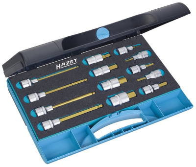 Набор головок с насадками Hazet 986/13 Набор головок с насадками Hazet 986/13