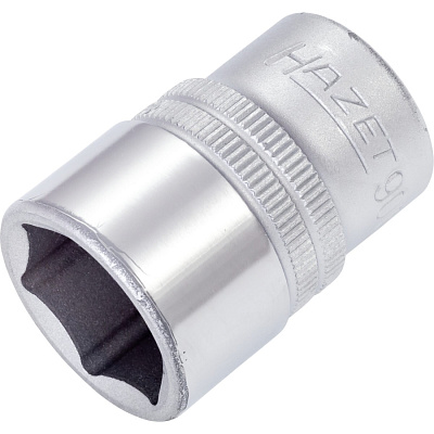 Головка торцевая 6-гр 19 мм  привод 1/2" HAZET 900-19