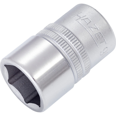 Головка 6-гранная 1/2" 17мм хром-ванадий HAZET 900-17